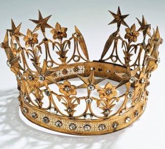 Couronne porte par Sarah Bernhardt au thatre